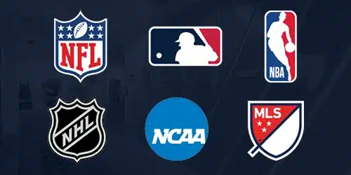 Fanatics sportsbook banner showing various sports logos